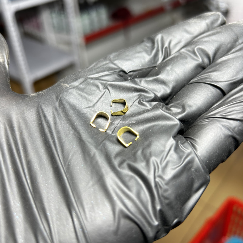 3pcs Gold pendant clasp