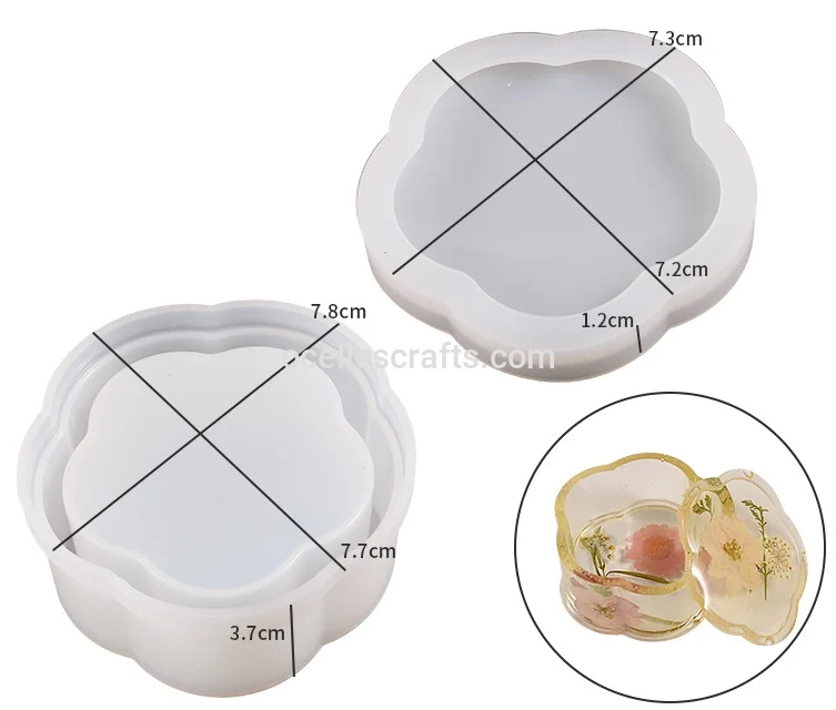 Flower Shaped Storage Mold