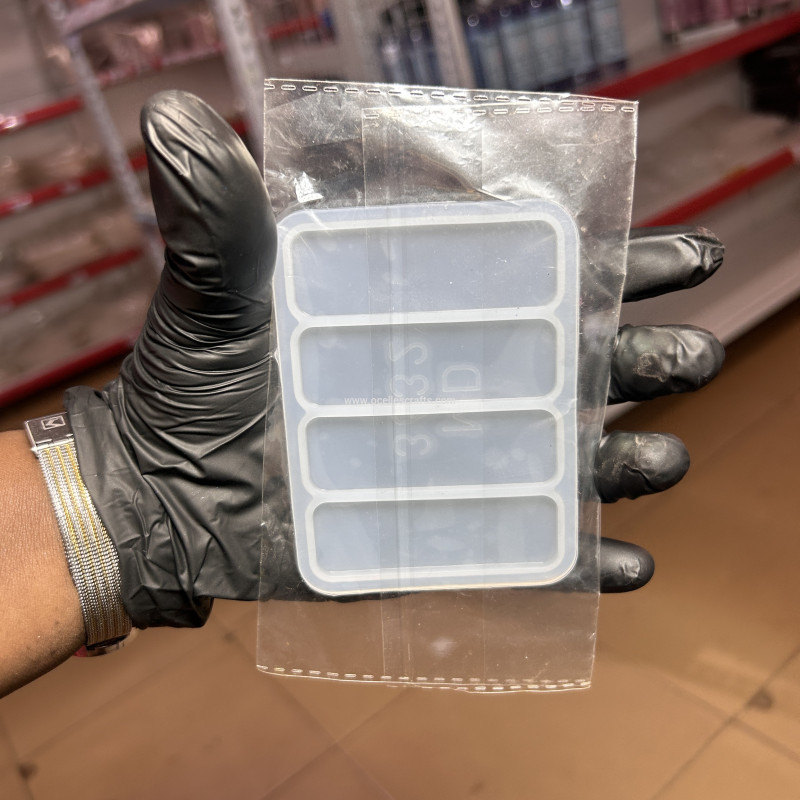 Name Tag or Brooch Mold or Hair Clip Mold