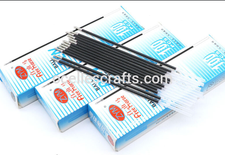 100pcs Blue Pen ink Pack