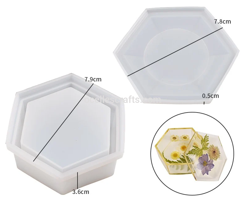 Hexagon Shaped Storage Mold