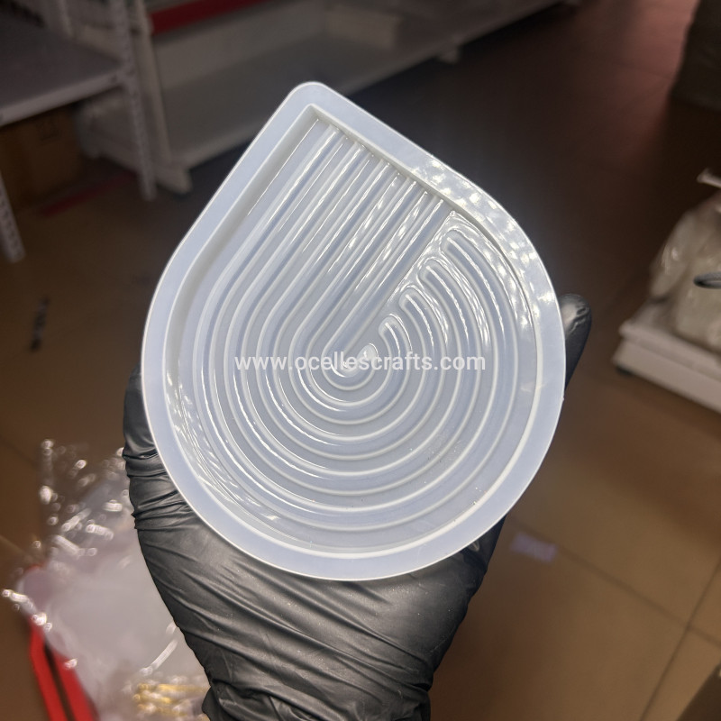 Striped Coaster And Decor Mold