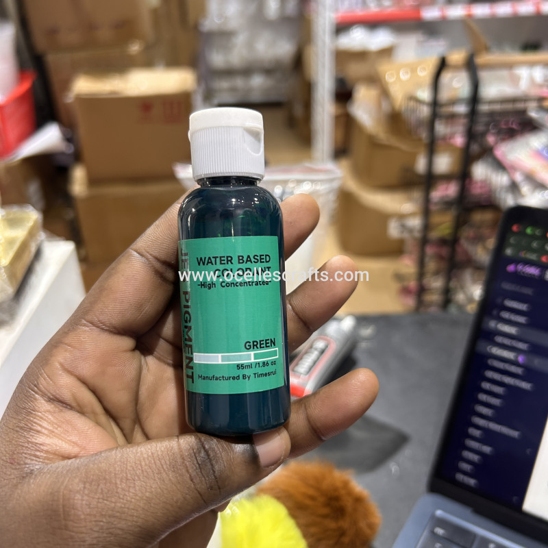 Green Highly Concentrated Water-Based Pigment ( 55ml )
