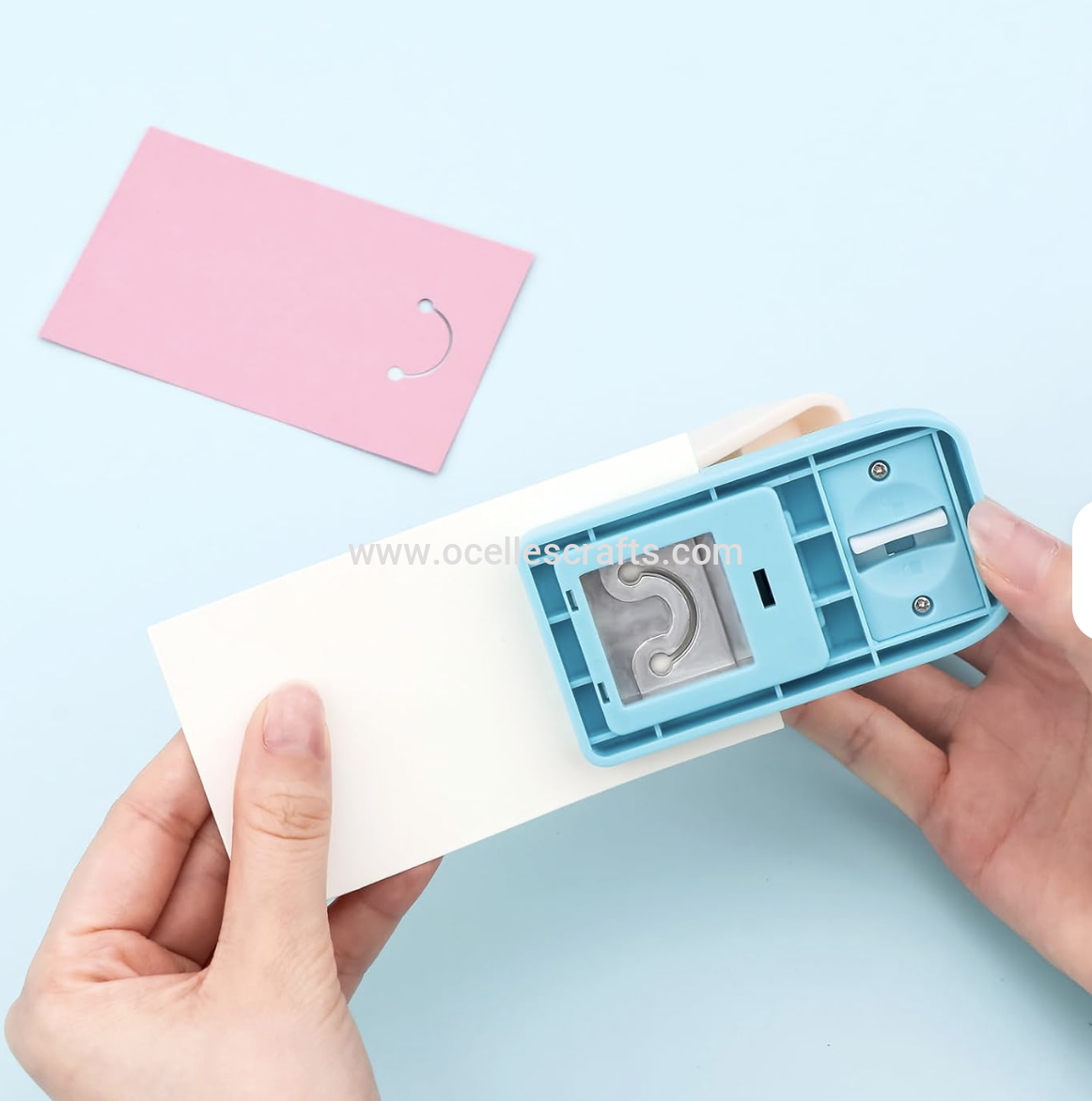 Keychain Packaging Card Paper Punch