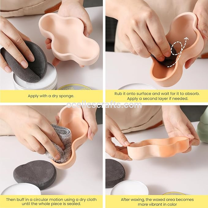 Wax sealing sponge beauty blender foam