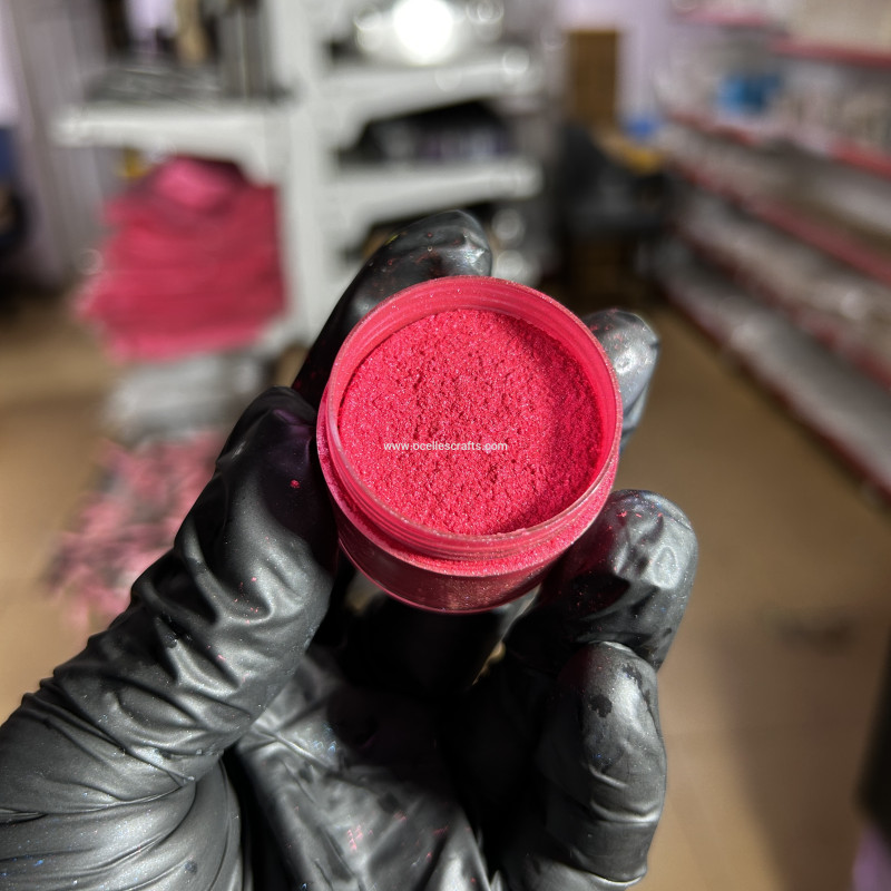 Hot Pink Powder 25g pearlescent mica powder