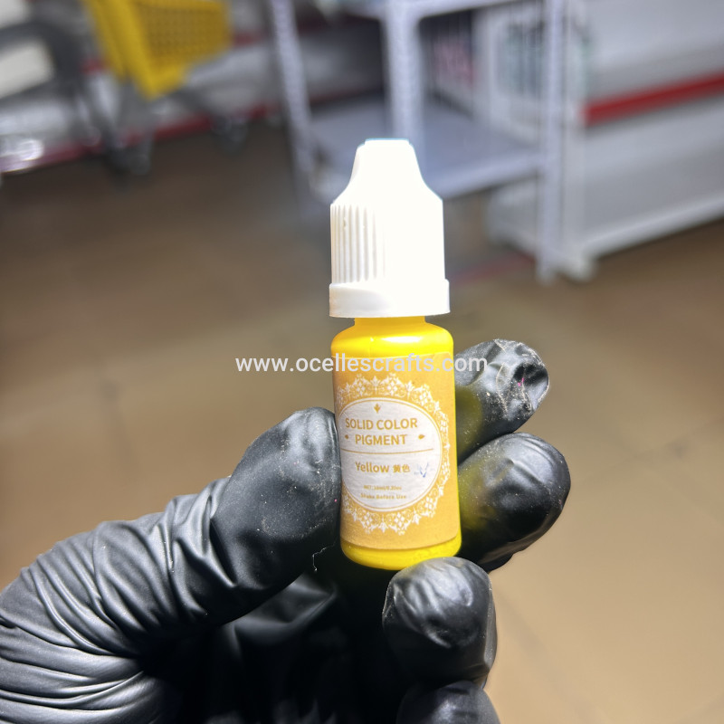 Yellow Solid Pigment ( 10ml )