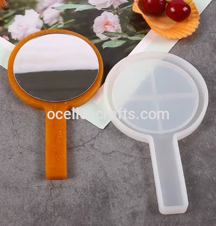 Round Mirror Mold With Mirror