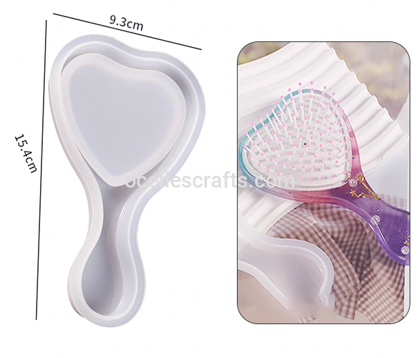 Heart Shaped Brush Mold