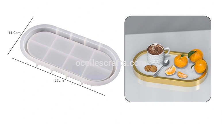 Long Oval Tray Mold