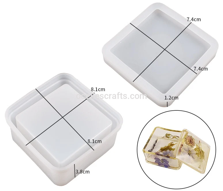Square Shaped  Storage Mold