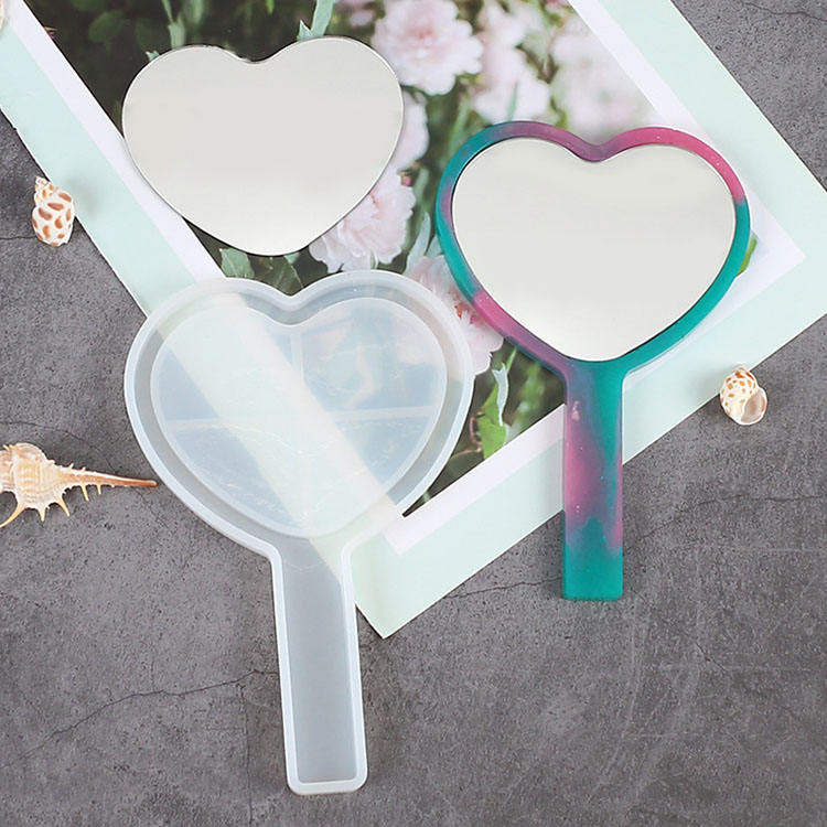 Heart Mirror Mold With Mirror