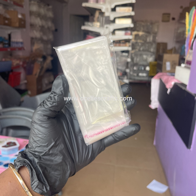 6cm*10cm Packaging Rubber For Keychain (90-100pcs)