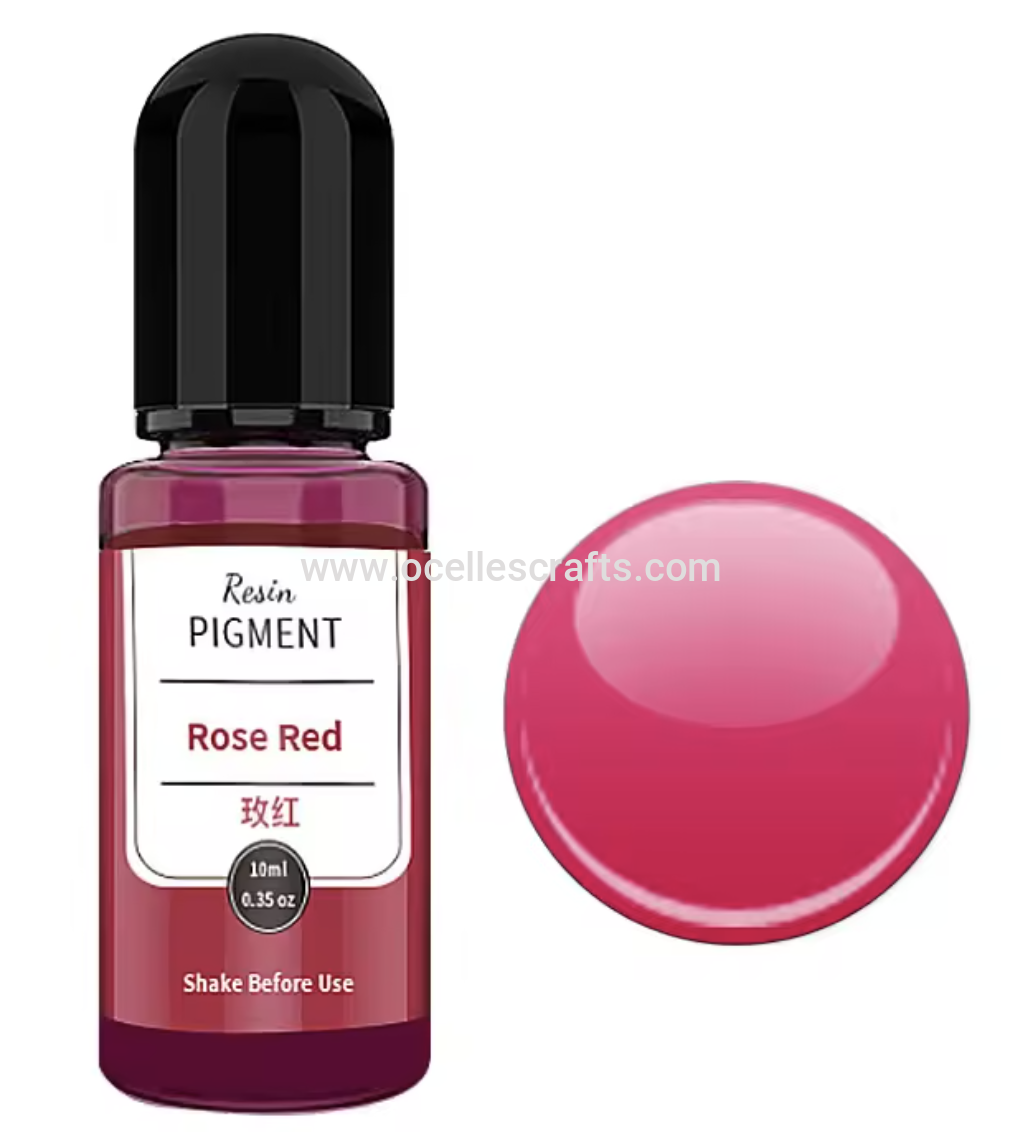 Rose Red Translucent Pigment ( 10ml )