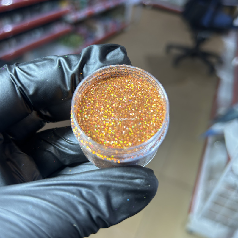 Rose Gold Holographic Fine Glitter