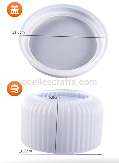Broad Storage Mold, With Lines