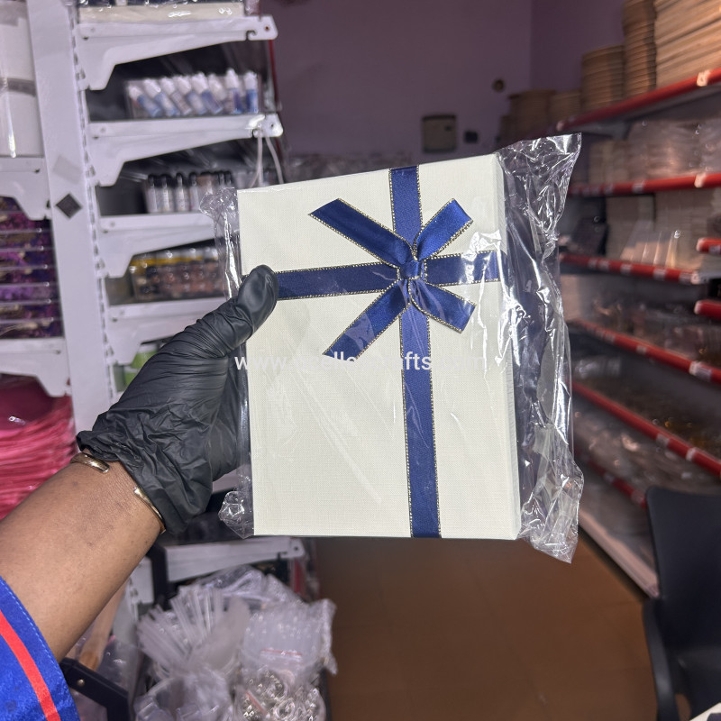 A6 Blue Base Packaging Box (19*14*5cm)