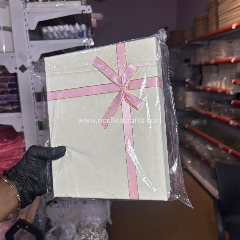 A5 Pink Base Packaging Box (25*20*5cm)