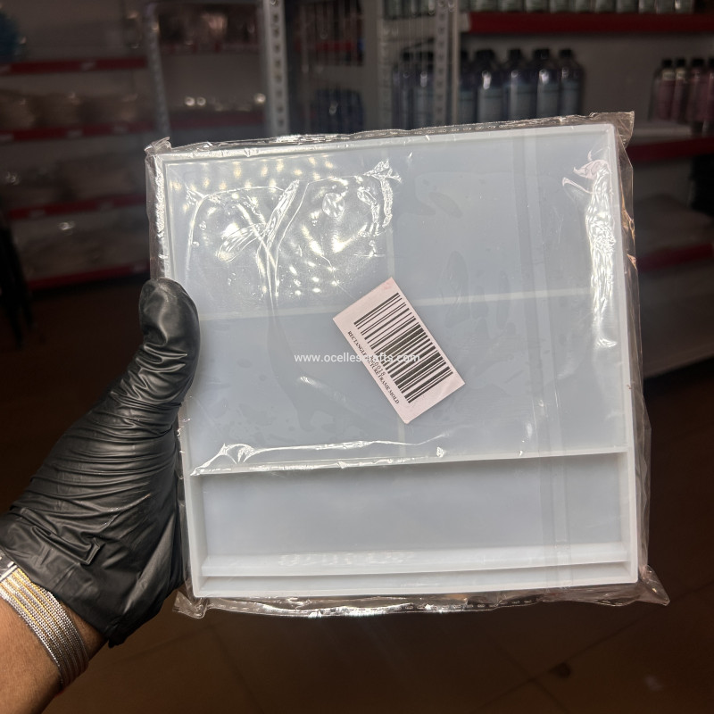 Rectangle picture frame or Plaque Mold with Stand