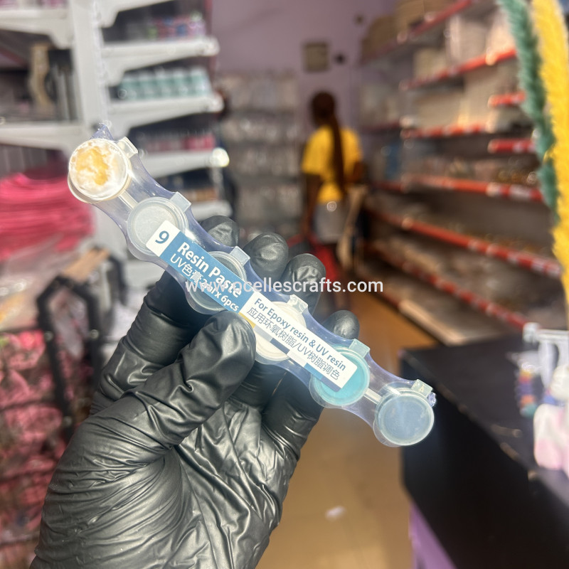 Set 9 6 in 1 Pastel Paste Pigment 2ml Solid Pastel Highly Pigmented Macaron Pastel Pigment