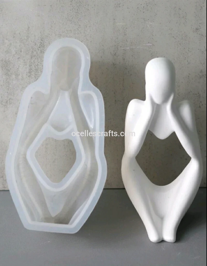 Thinking Woman Sculpture Mold, Type 1