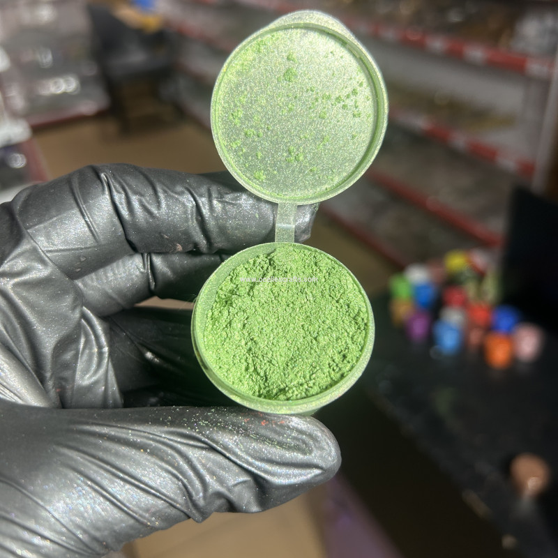 Grass Green Mica Powder 25g pearlescent mica powder