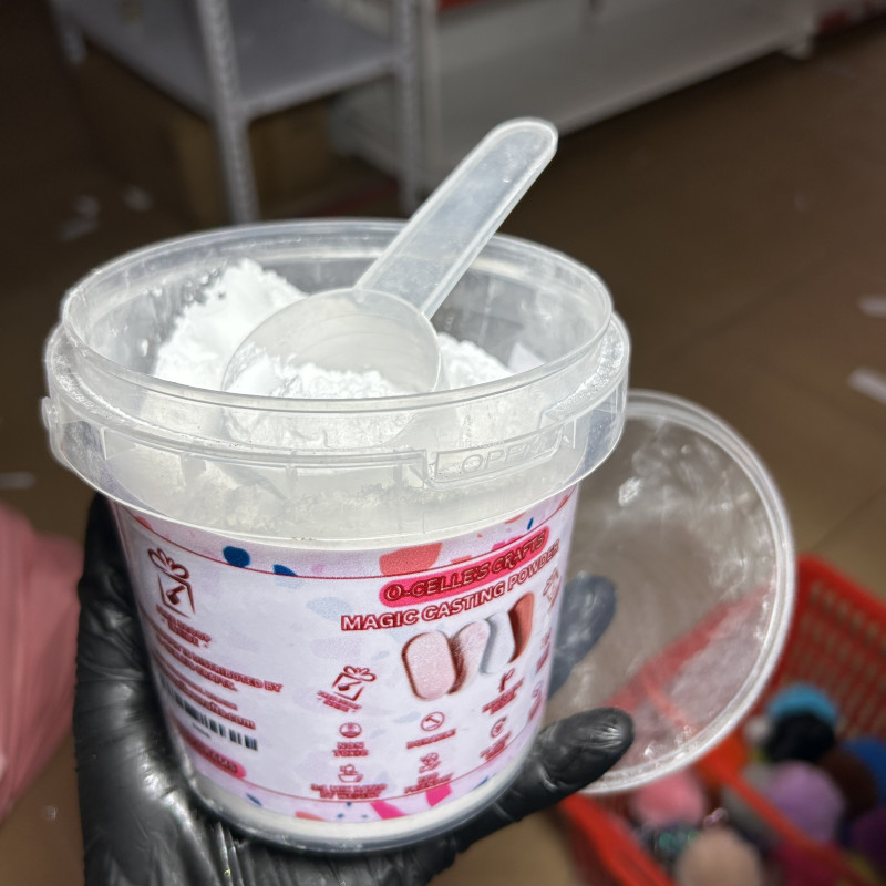 1kg bucket gypsum powder eco resin Casting Powder with scoop