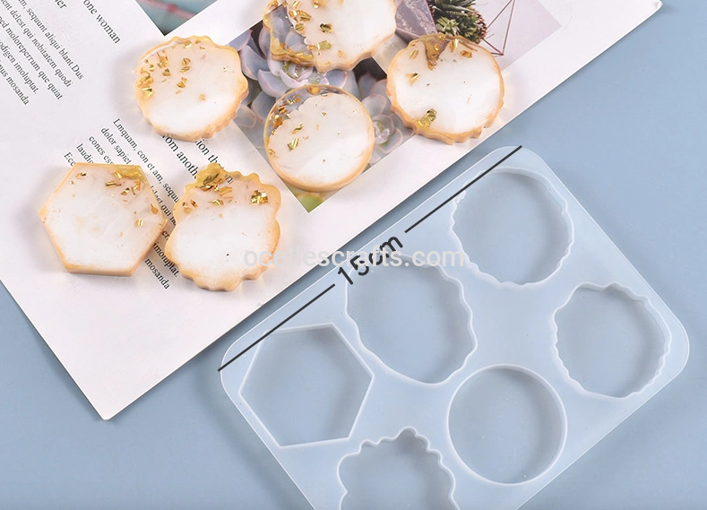 6 Cavity PopSocket or Keychain Mold