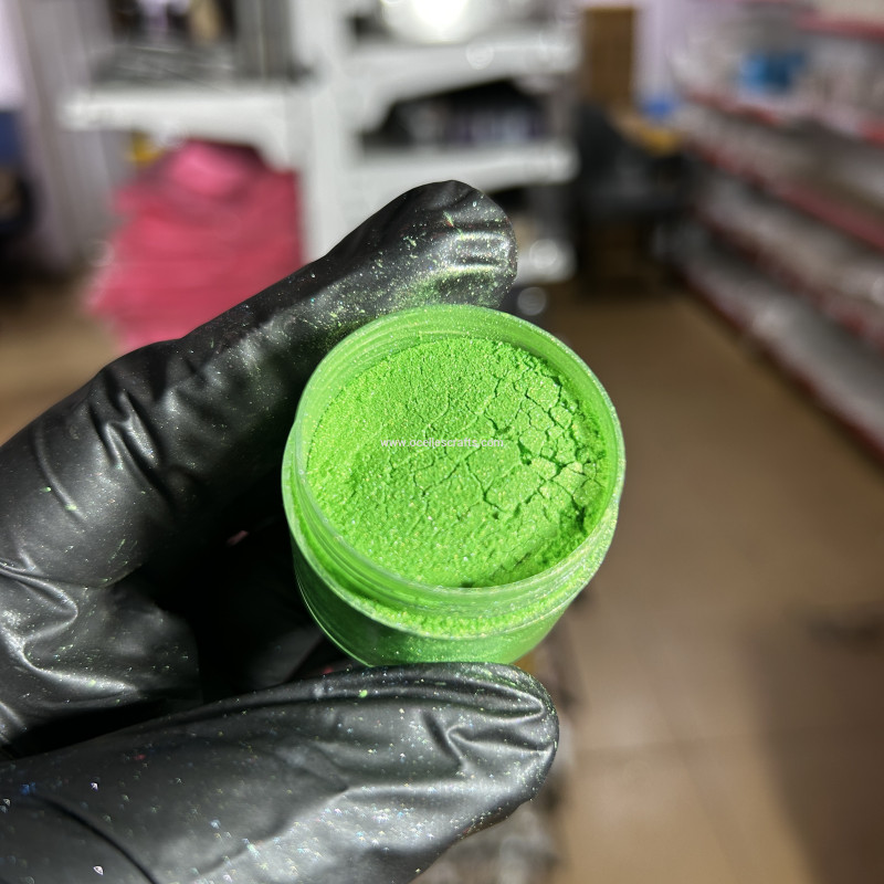 Green Mica Powder 25g pearlescent mica powder