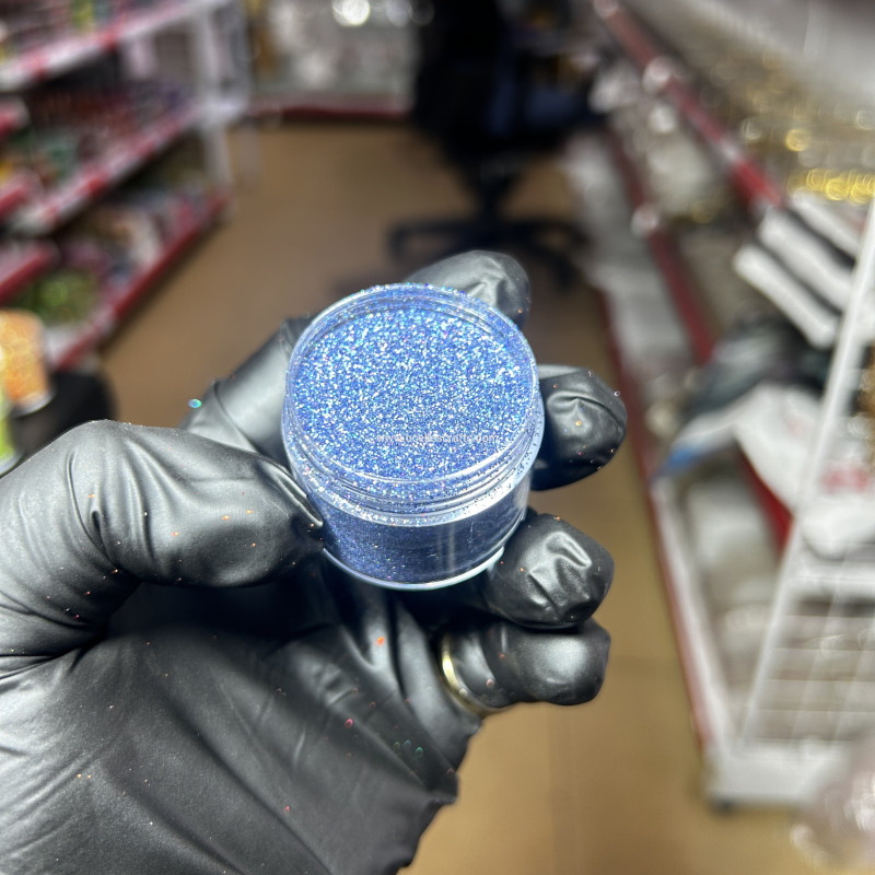 Blue Holographic Fine Glitter