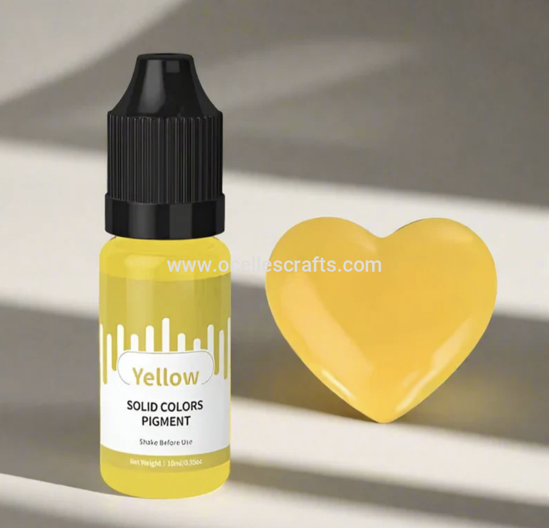 Yellow Solid Pigment ( 10ml )