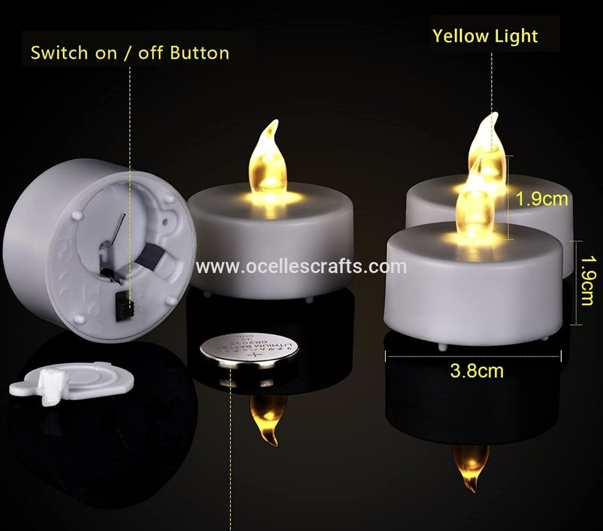 Smokeless Electric Flameless Candle