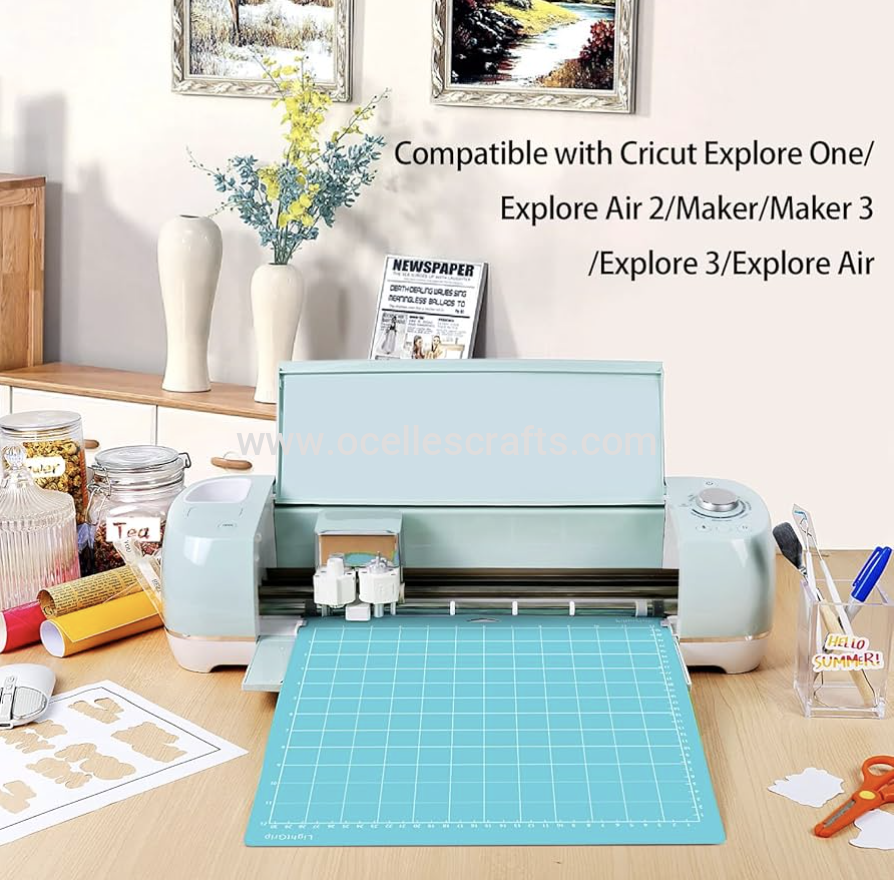 12" * 12" Light Grip Adhesive Cricut Cutting Mat