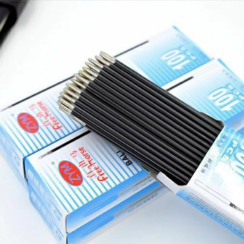 100pcs Blue Pen Inks