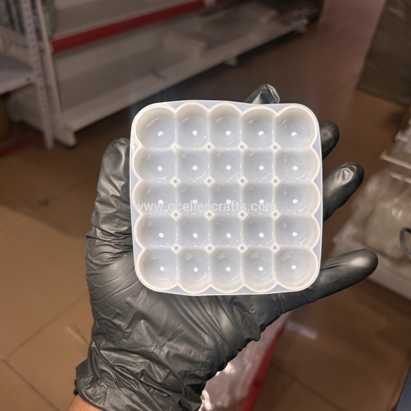 Square Bubble Coaster Mold