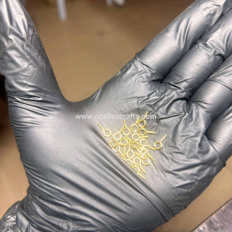 20pcs Gold Eyescrews