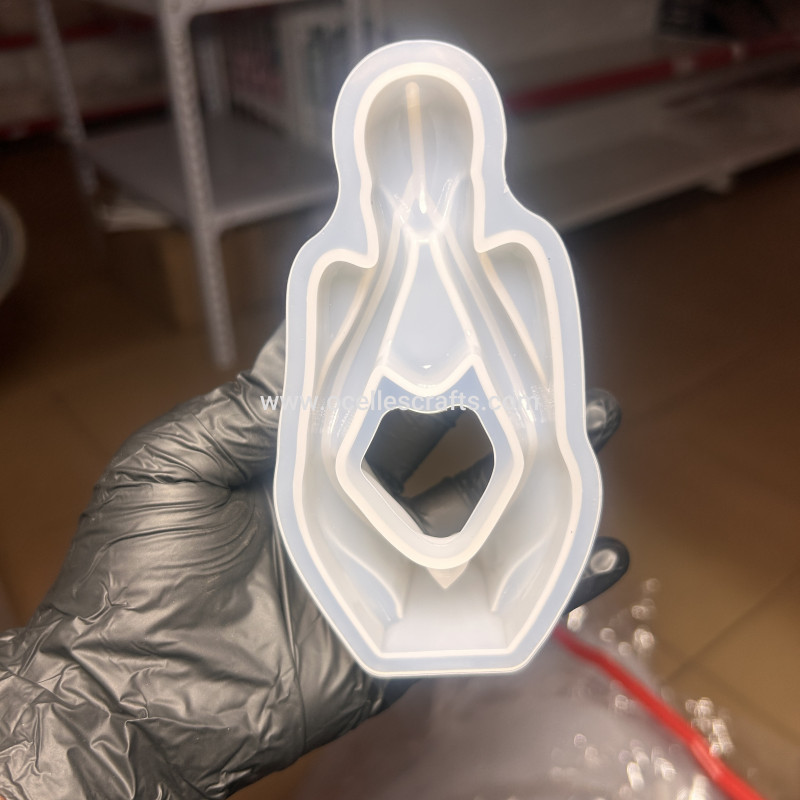 Thinking Woman or Person sculpture mold Type 2