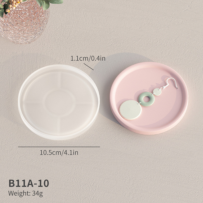 10cm Round Coaster Mold
