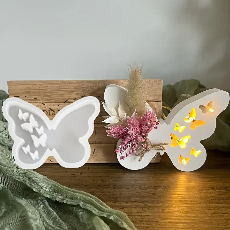 Cute butterfly decor mold Decorative butterfly mold cute decor gypsum and resin mold