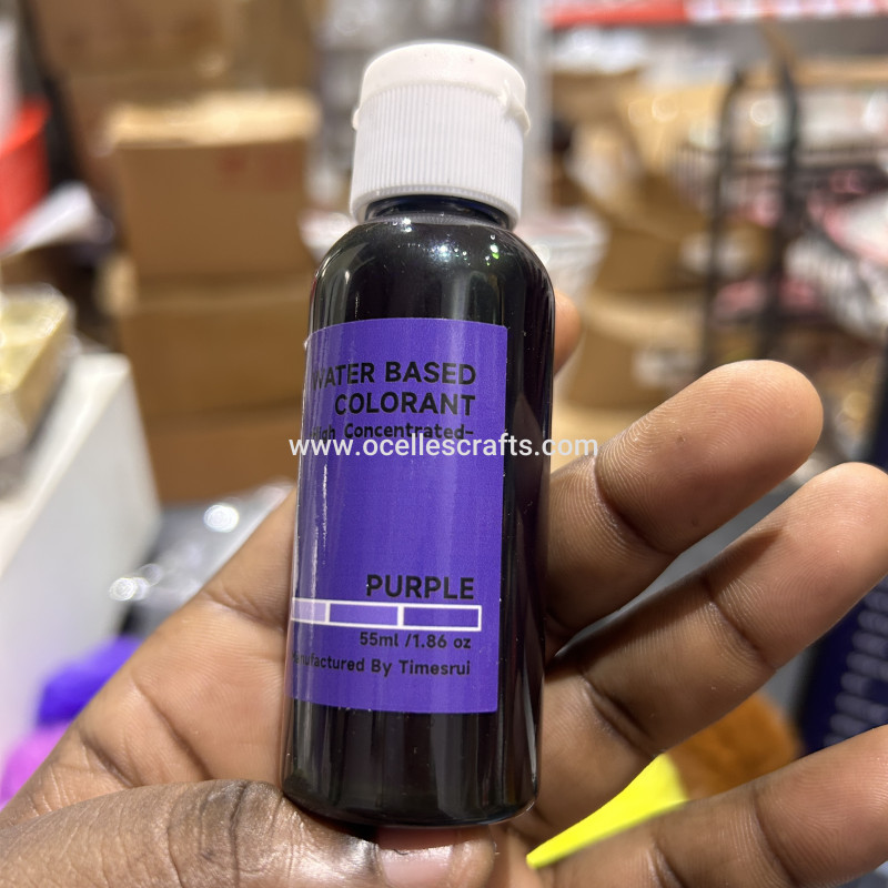 Purple Highly Concentrated Water-Based Pigment ( 10ml )