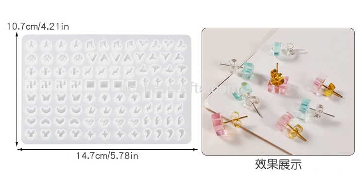 Mixed Multiple Stud earring mold