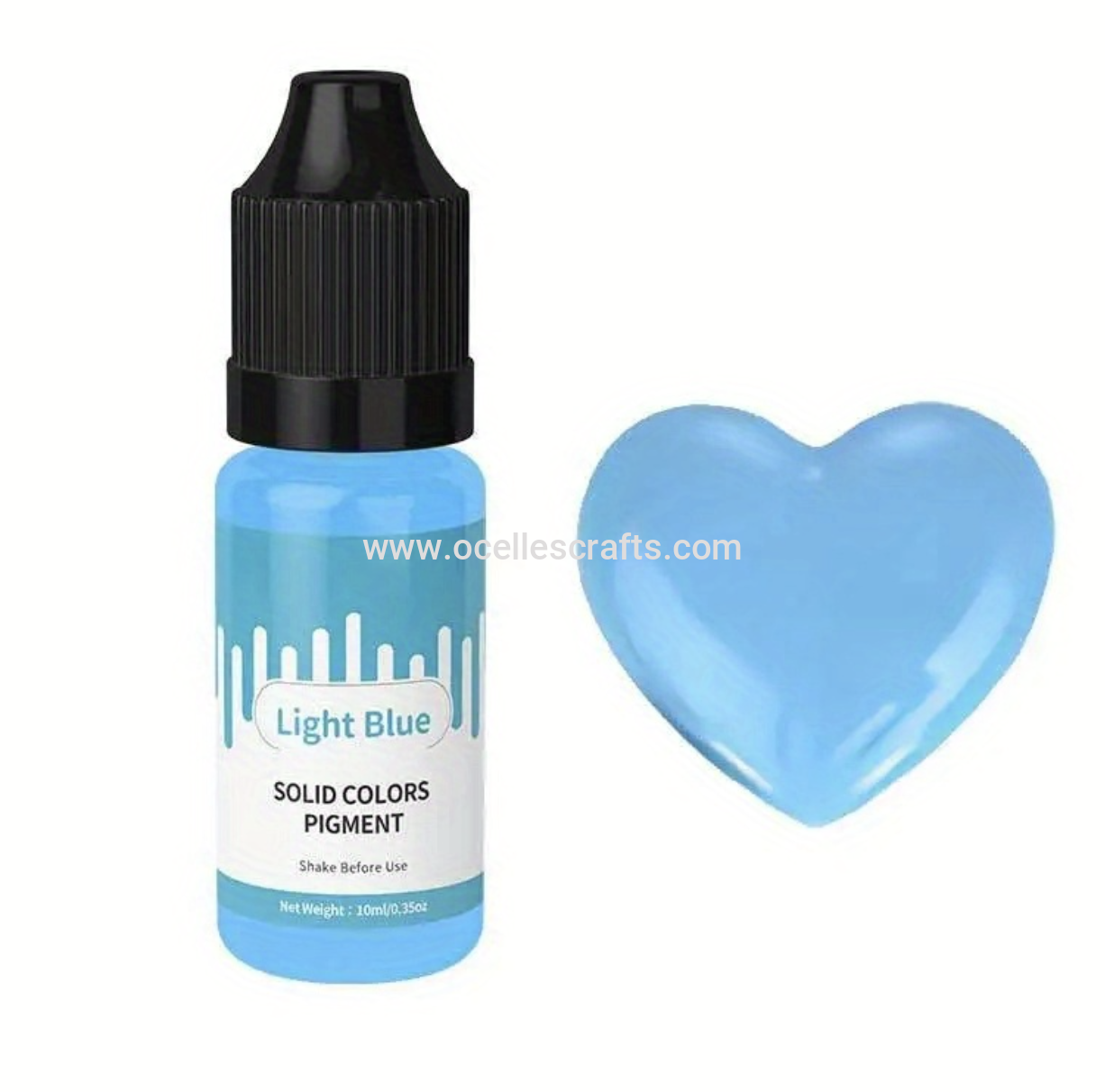 Light Blue Solid Pigment ( 10ml )