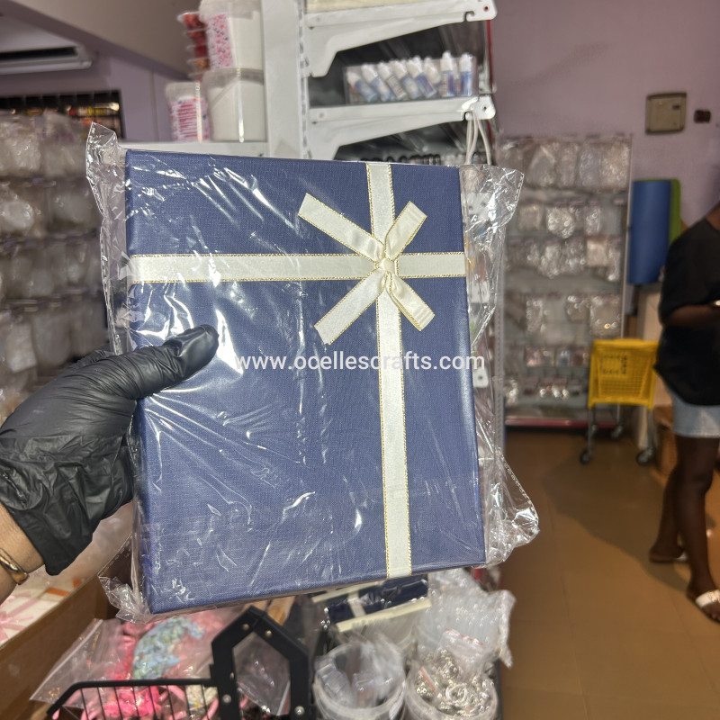 A5 Blue Lid Packaging Box (25*20*5cm)