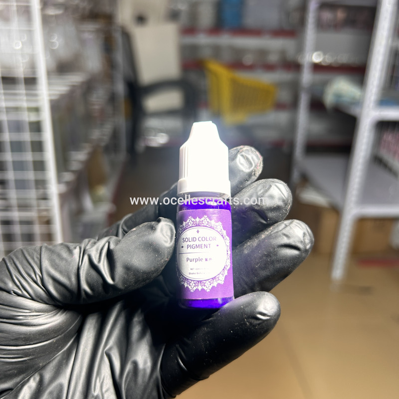 Purple Solid Pigment ( 10ml )