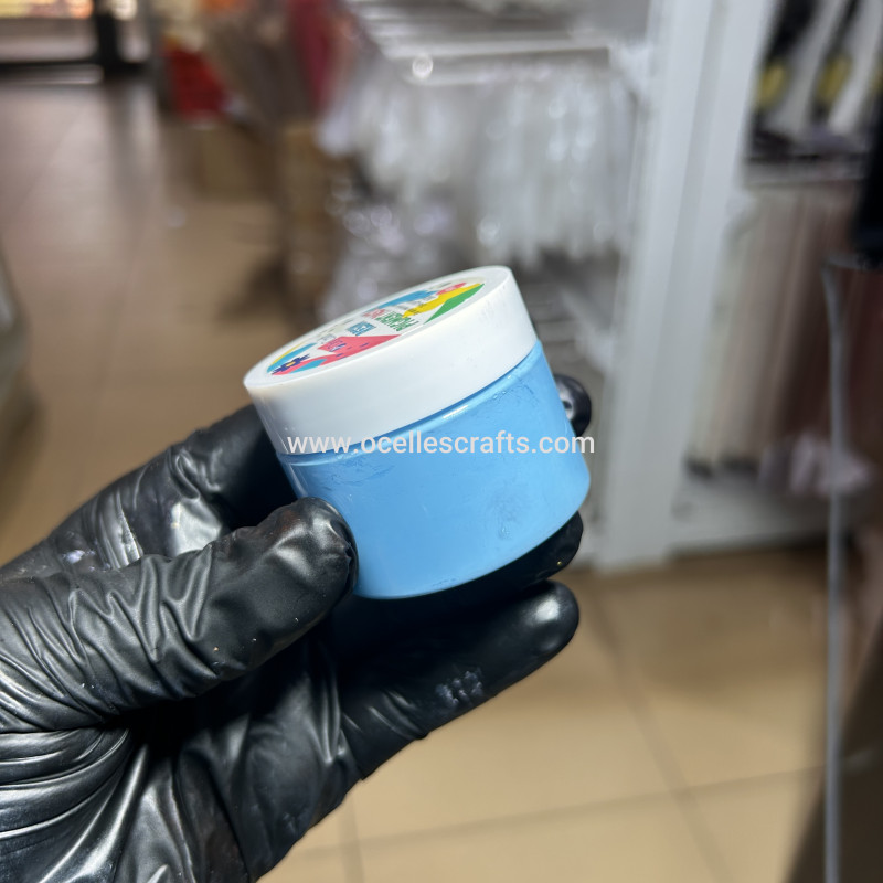 Light Blue Paste Pigment 50g Solid Pastel Highly Pigmented Macaron Pastel Pigment