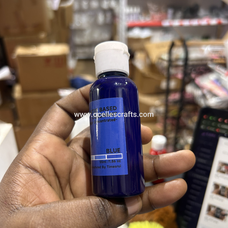 Blue Highly Concentrated Water-Based Pigment ( 55ml )