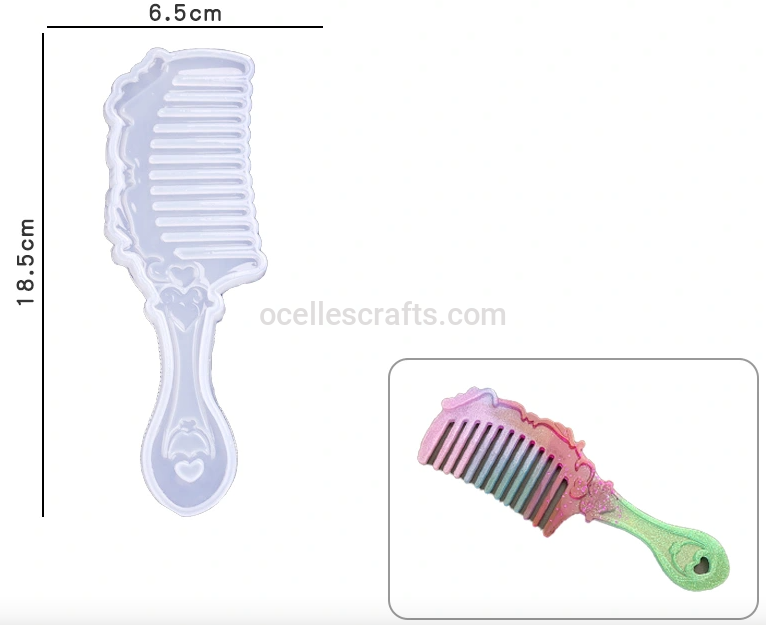 Comb Mold with Cute Patterns