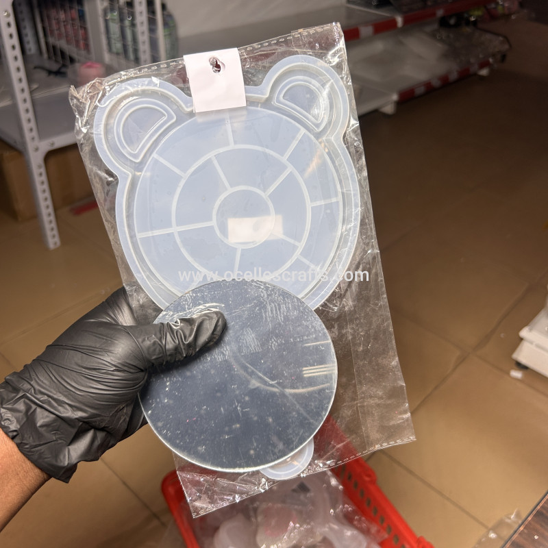 Mouse Ear Large Lash Mirror Mold with Mirror