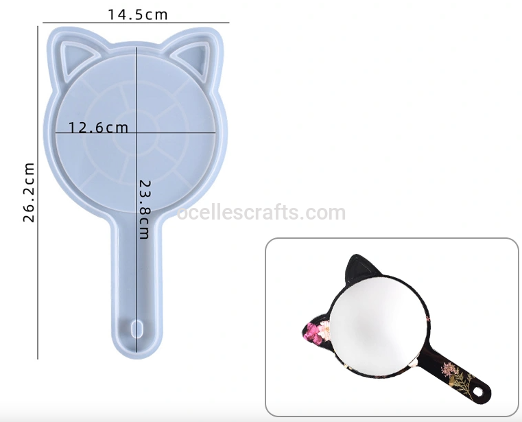 Cat Ear Large Mirror Mold