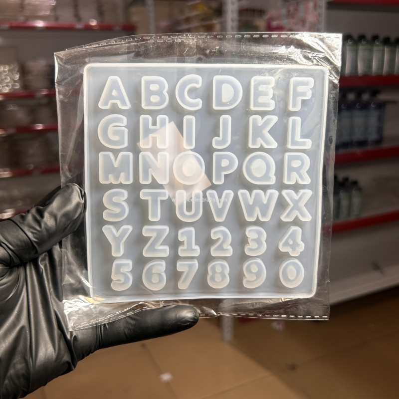 Mini  Alphabet mold
